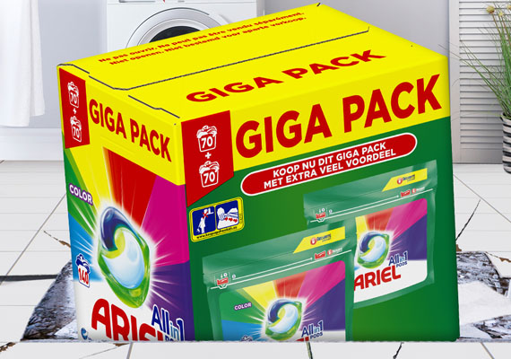 Sponsered ad to launch the GIGA PACK